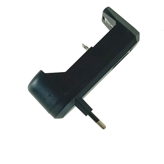 Incarcator universal pentru acumulatori Li-Ion, 3.8V, 500mA, 18650, conectare la 220V, negru [2]