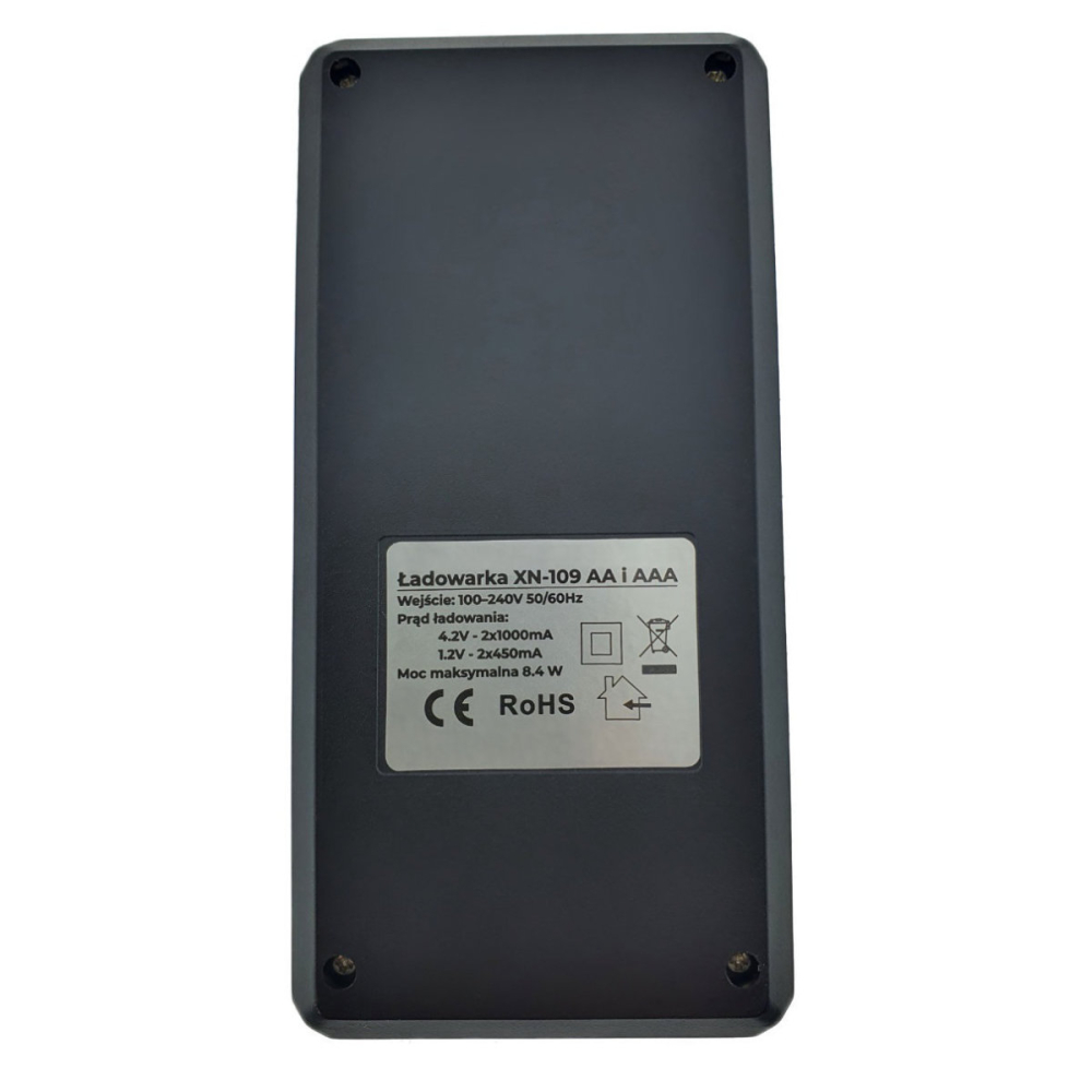 Incarcator universal XN-109 pentru acumulatori 18650, AA si AAA - 2 sloturi cu afisaj LCD, alimentare USB-C, protectii multiple [4]