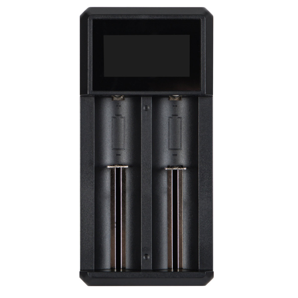 Incarcator universal XN-109 pentru acumulatori 18650, AA si AAA - 2 sloturi cu afisaj LCD, alimentare USB-C, protectii multiple [2]