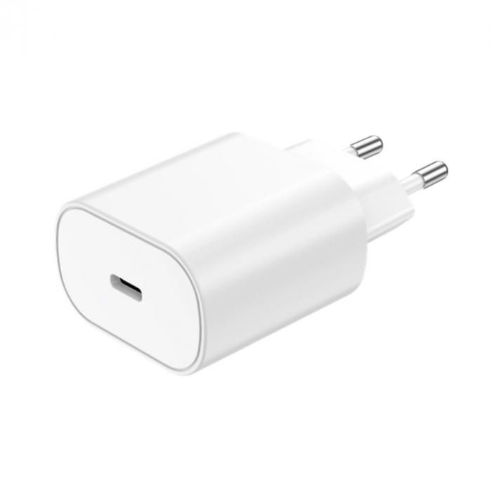 Incarcator USB Tip C la priza Euro, Jellico C35 10651, 25W, Fast Charging, 100 - 240V, 3A, alb [1]