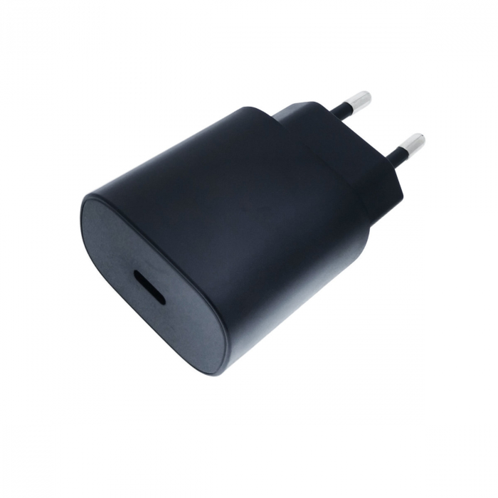 Incarcator USB Tip C la priza Euro, Jellico C35 10651, 25W, Fast Charging, 100 - 240V, 3A, negru [1]