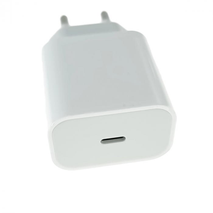 Incarcator USB Tip C la priza Euro, PD 20W, Jellico AK180 04227, Fast Charging, 100-240V, alb [2]