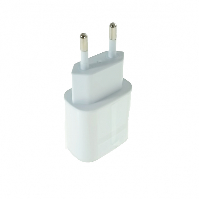 Incarcator USB Tip C la priza Euro, PD 20W, Zk-03, Fast Charging, 100-240V, Alb [2]