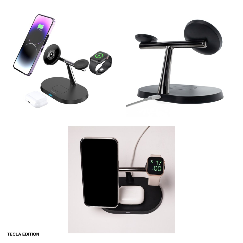 Incarcator wireless Maxlife MXWC-03, 15W, Fast Charge, Negru [5]