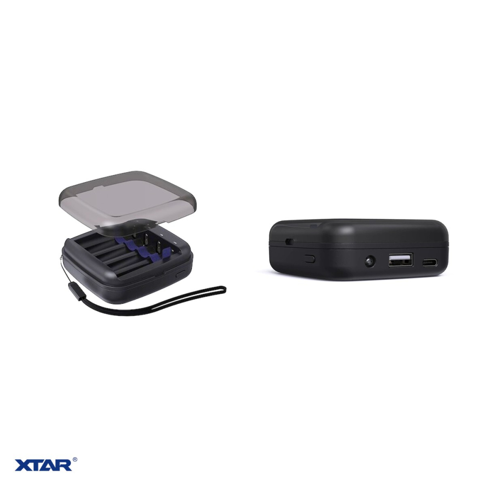 Incarcator XTAR BC4 pentru acumulatori AA si AAA Li-Ion 1.5 V si Ni-MH 1.2 V, 4 canale individuale, functie powerbank, cablu USB-C inclus [4]