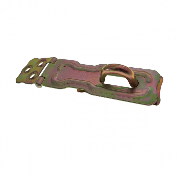Incuietoare aplicata, cu ochi de blocare pentru inchidere cu lacat, 112x31mm, zincata [3]