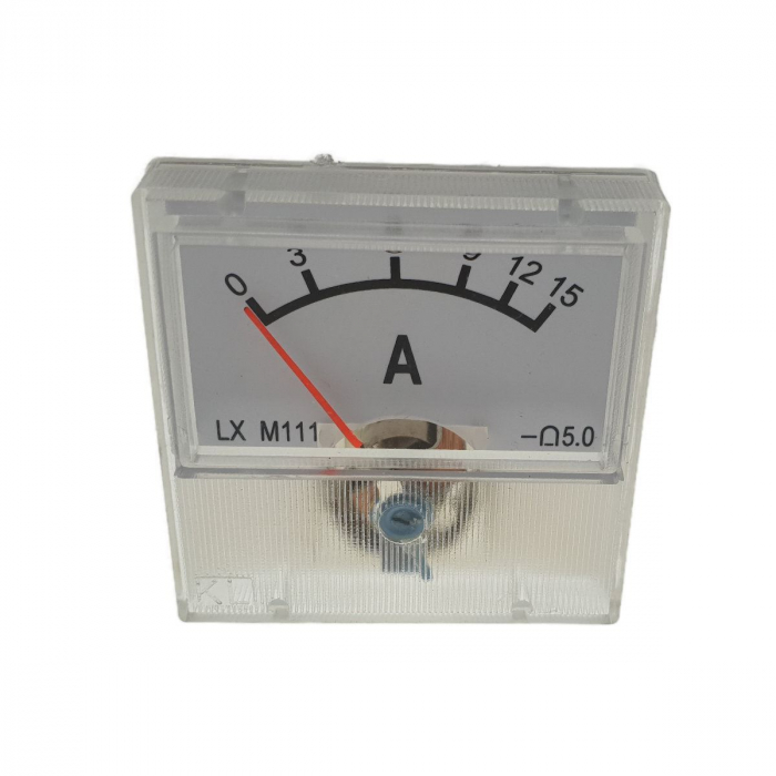 Indicator analogic, ampermetru, pentru curent,15 A [2]