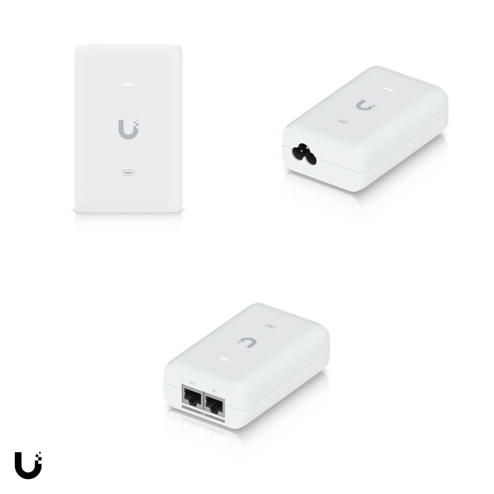 Injector PoE+ Ubiquiti UniFi 2.5G PoE+ Adapter, 30 W, port 2.5 GbE, iesire 48 V DC, protectie la supratensiune, UACC-POE+-2.5G [4]