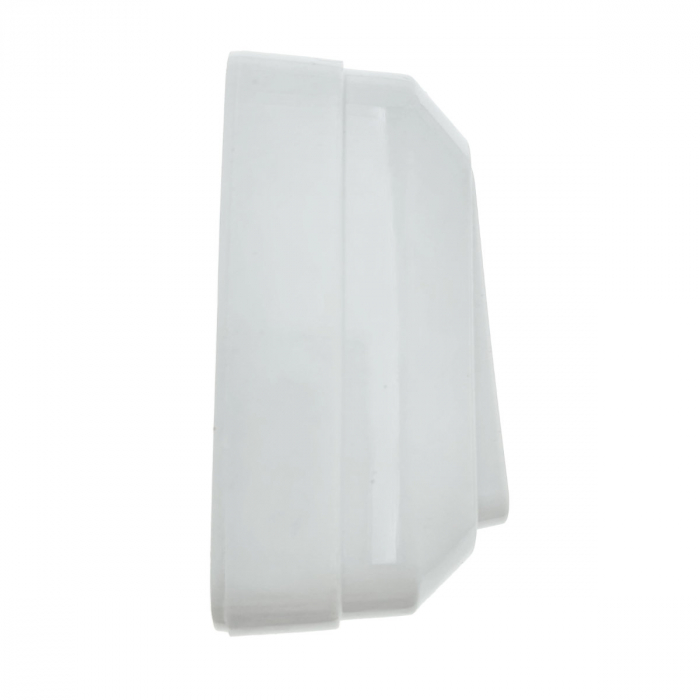 Intrerupator cu 2 butoane, aplicat, cu rama, 80 x 80 x 35mm, alb [2]