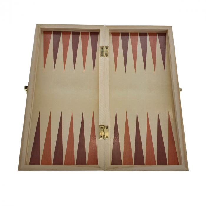 Joc de masa 3 in 1, sah, table si dame, 30 x 30 cm, cu 64 piese [5]