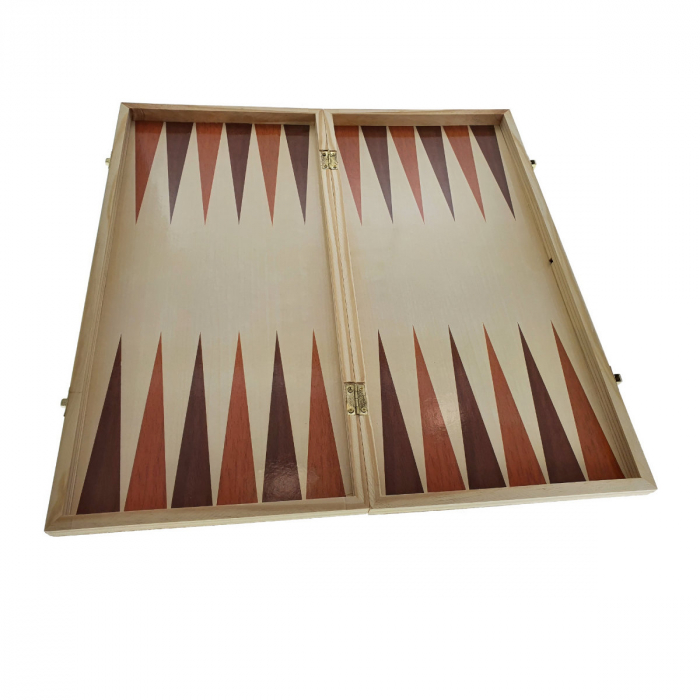 Joc de masa 3 in 1, sah, table si dame, 48 x 48 cm, cu 64 piese [3]