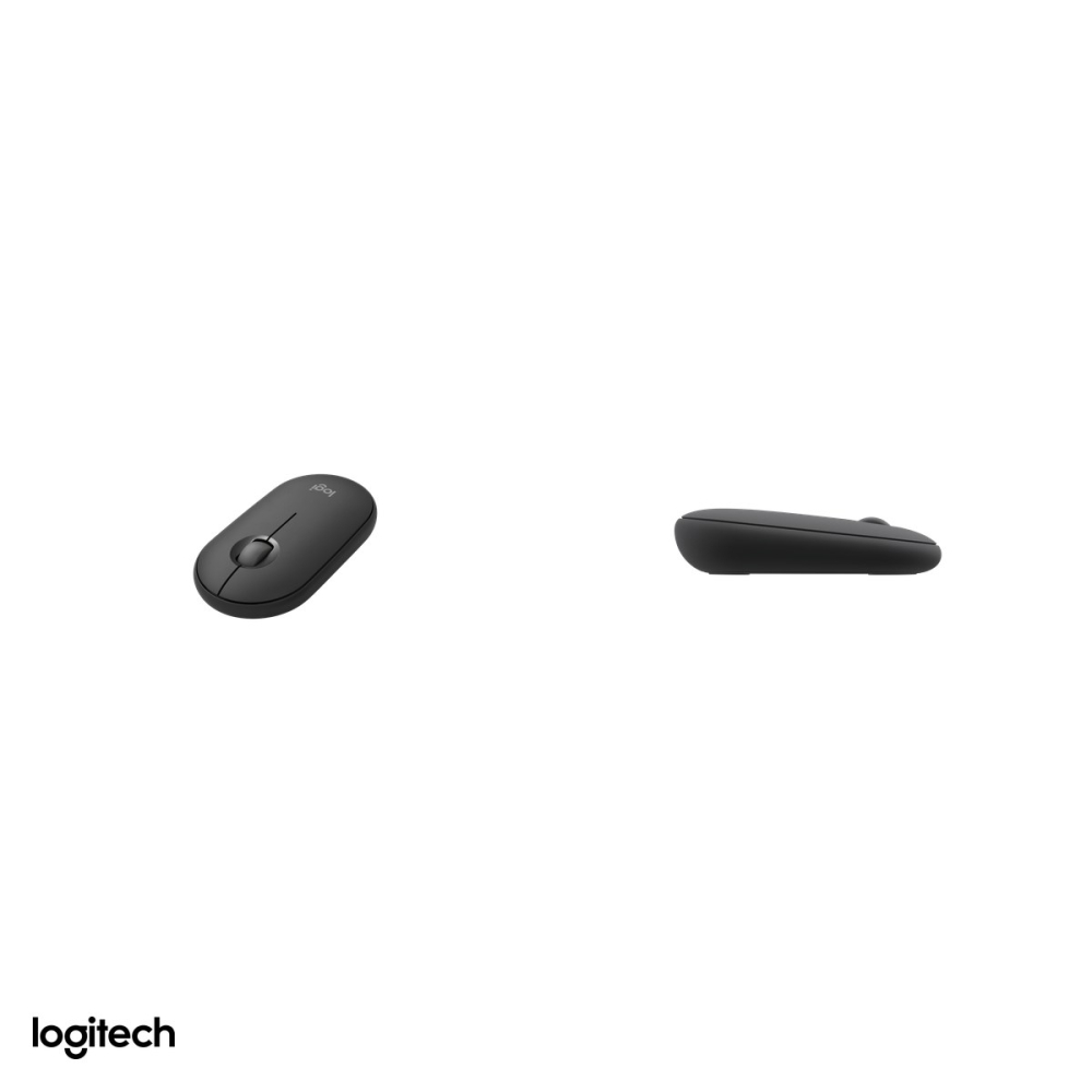 Kit tastatura si mouse Bluetooth Logitech Pebble 2 Combo for Mac, tastatura slim K380s for Mac, mouse M350s silentios, Easy-Switch, layout US International, grafit, 920-012244 [5]