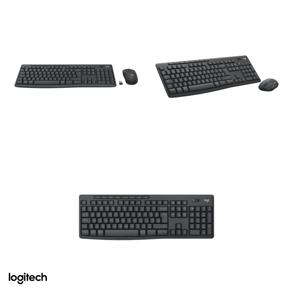 Kit tastatura si mouse wireless Logitech MK370 for Business, Logi Bolt si Bluetooth, mouse silentios, rezistenta la stropire, layout US International, grafit, 920-012077 [4]
