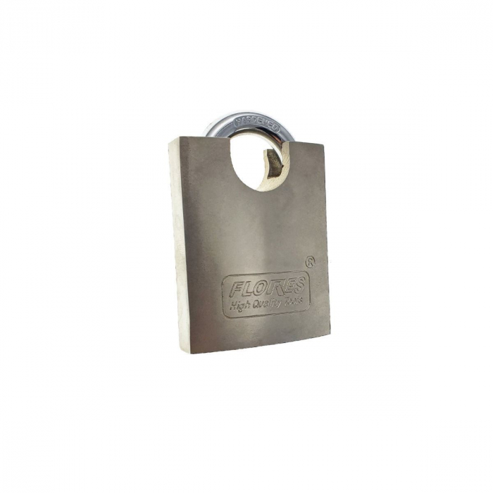 Lacat metalic FS-11434, cu protectie Anti Spargere, 50mm, 278g, cu 3 chei [2]