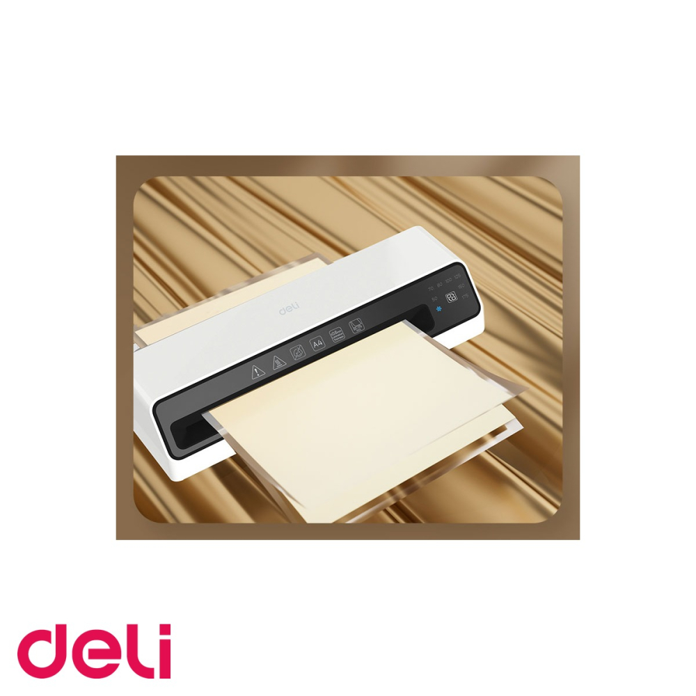 Laminator A4 Deli ET103, dual hot/cold, 175 microni, pentru birou si uz personal [5]