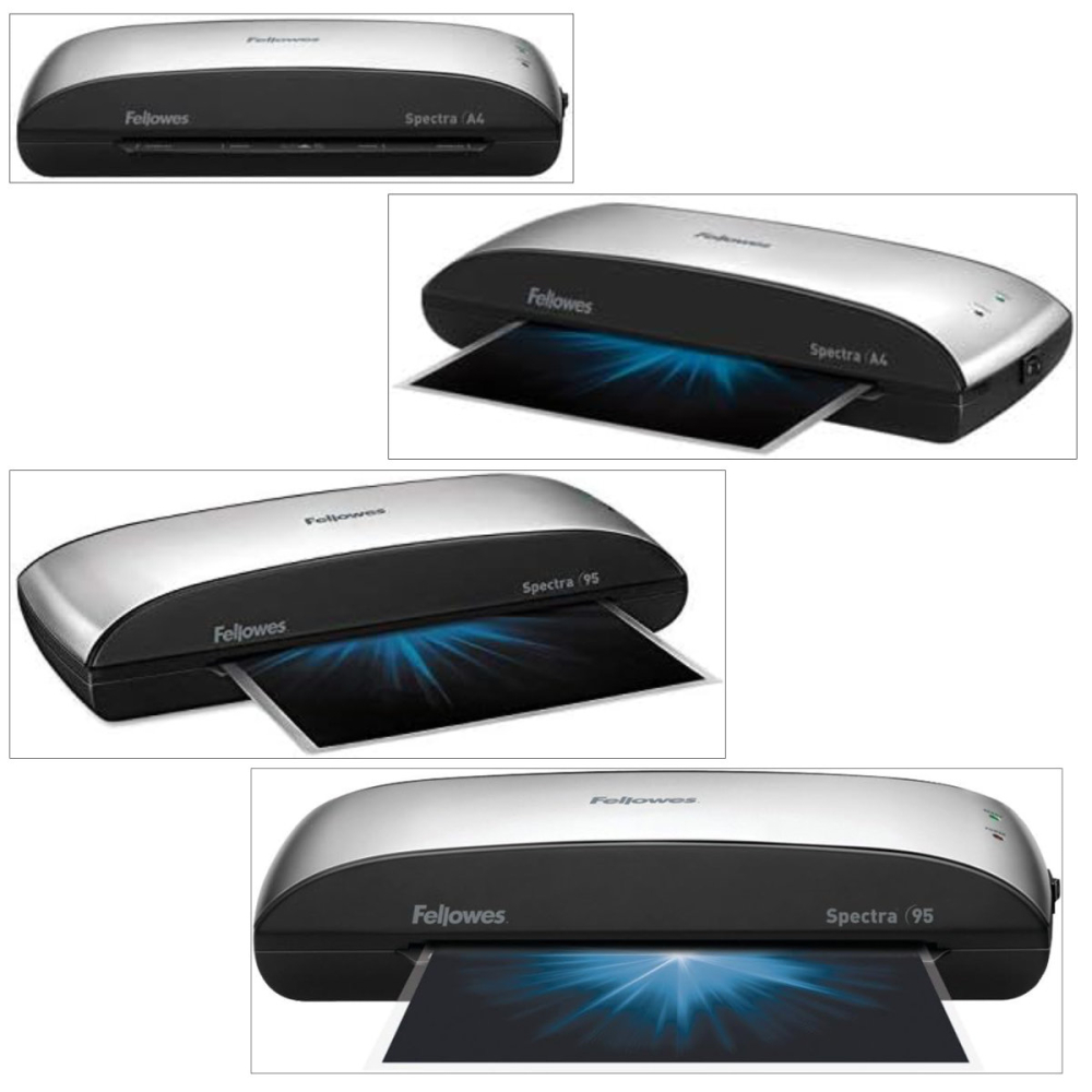 Laminator A4 Fellowes Spectra cu functie de eliberare, auto-stingere si kit start pentru documente, fotografii si proiecte creative [2]