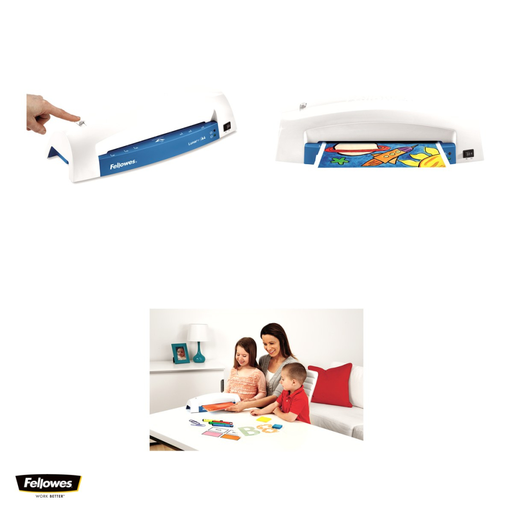 Laminator Fellowes Lunar pentru documente in format A4, 10.95x40.01x15.88 cm [4]