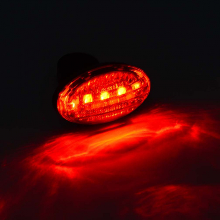 Stop spate bicicleta, Esperanza, 5 LED-uri, impermeabil, 7 moduri iluminare, rosu [4]