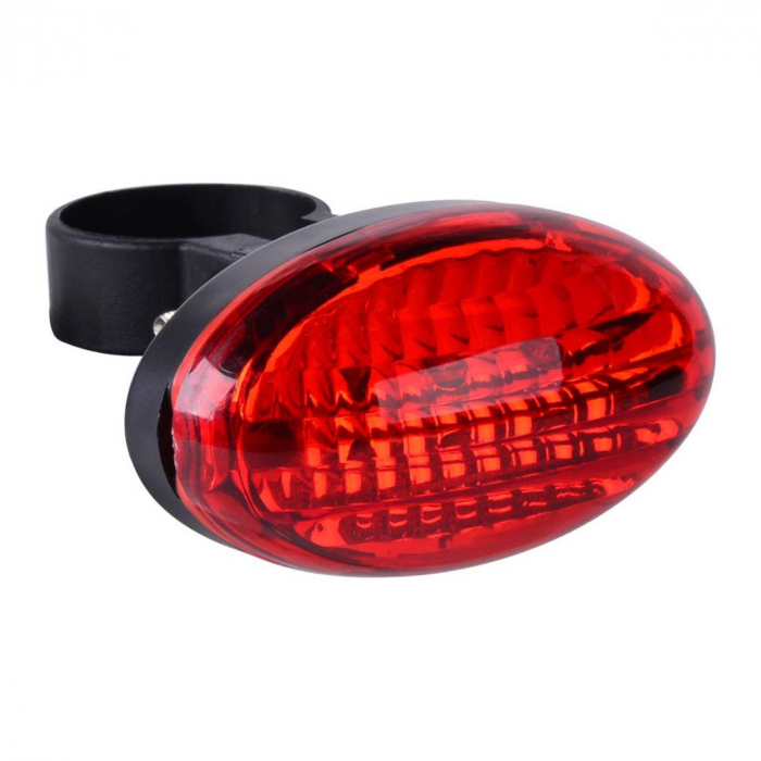 Stop spate bicicleta, Esperanza, 5 LED-uri, impermeabil, 7 moduri iluminare, rosu [2]