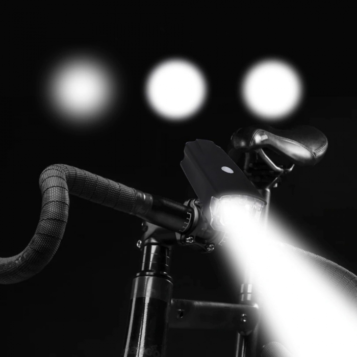 Lanterna LED bicicleta, Esperanza, 180 lm, curea, impermeabila, 3 moduri iluminare [3]