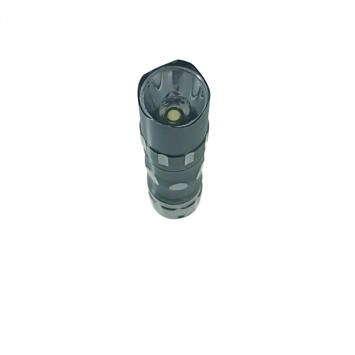Lanterna cu Led 3W, corp aluminiu, lungime 96mm, alimentare 1 x LR6, neagra [3]