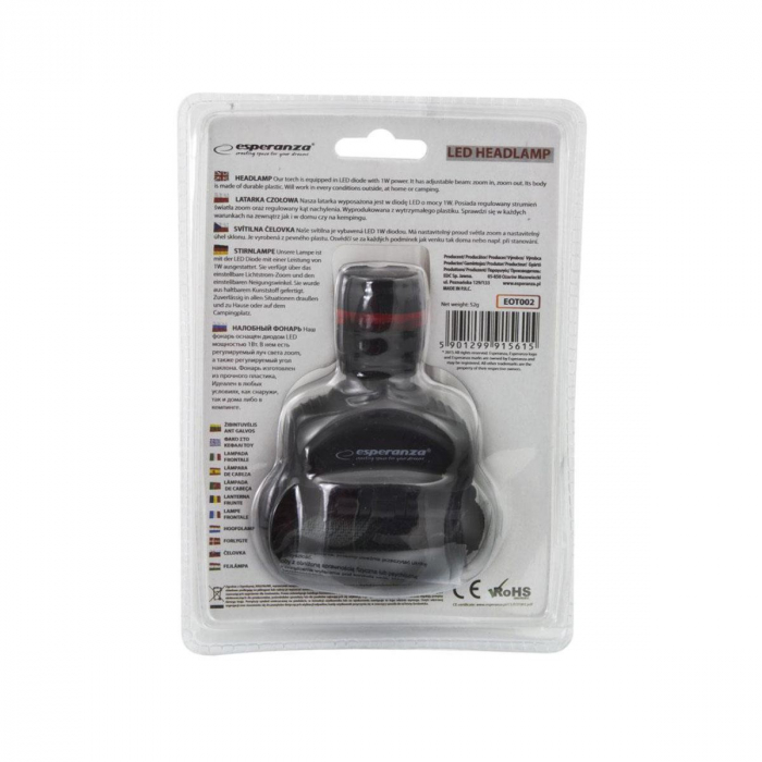 Lanterna de cap reglabila cu lupa si focalizare fascicul pana la 150 m distanta LED mare Superluminos cu Zoom [6]