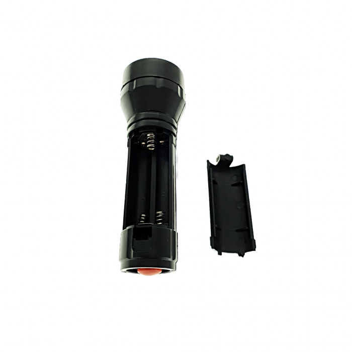 Lanterna led 11 cm, neagra [4]