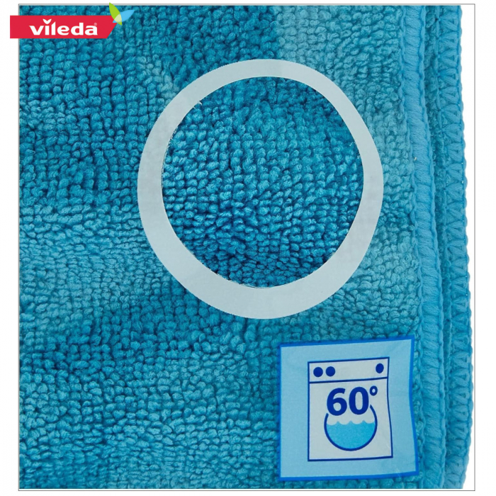 Laveta pentru podea Vileda Microfibre Cloth Colors Extra Large 19650, 48 x 60 cm, albastra [2]
