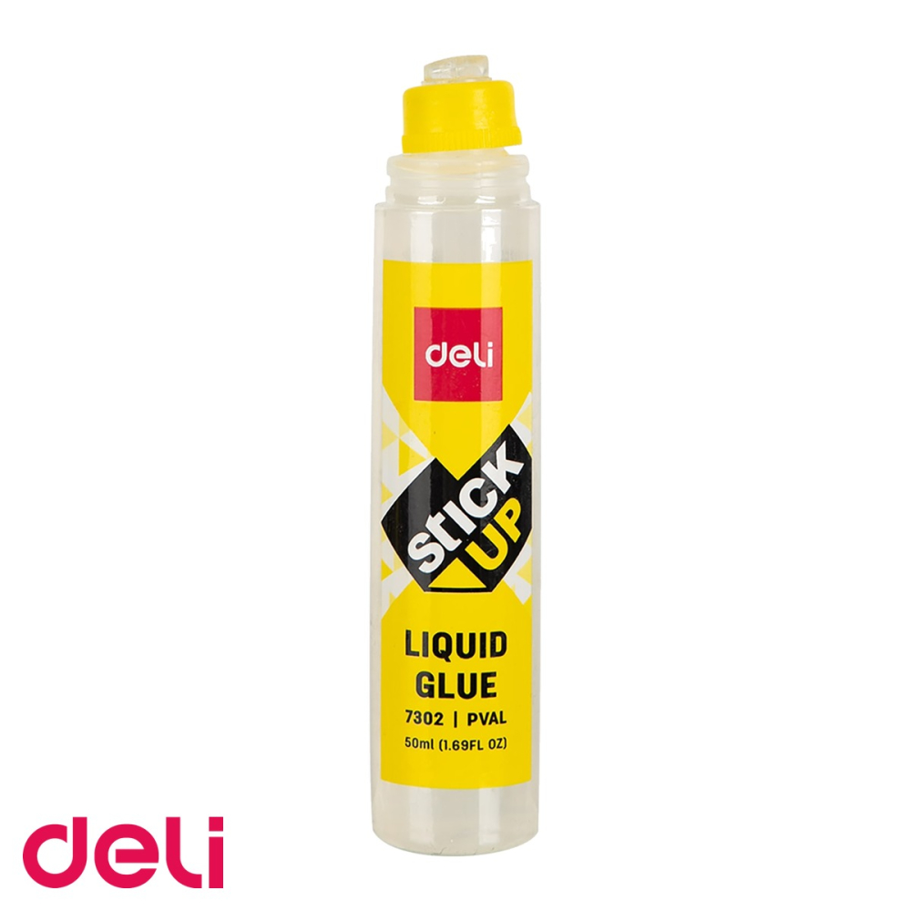 Lipici lichid Deli 50ml, lavabil, pentru birou si scoala [4]