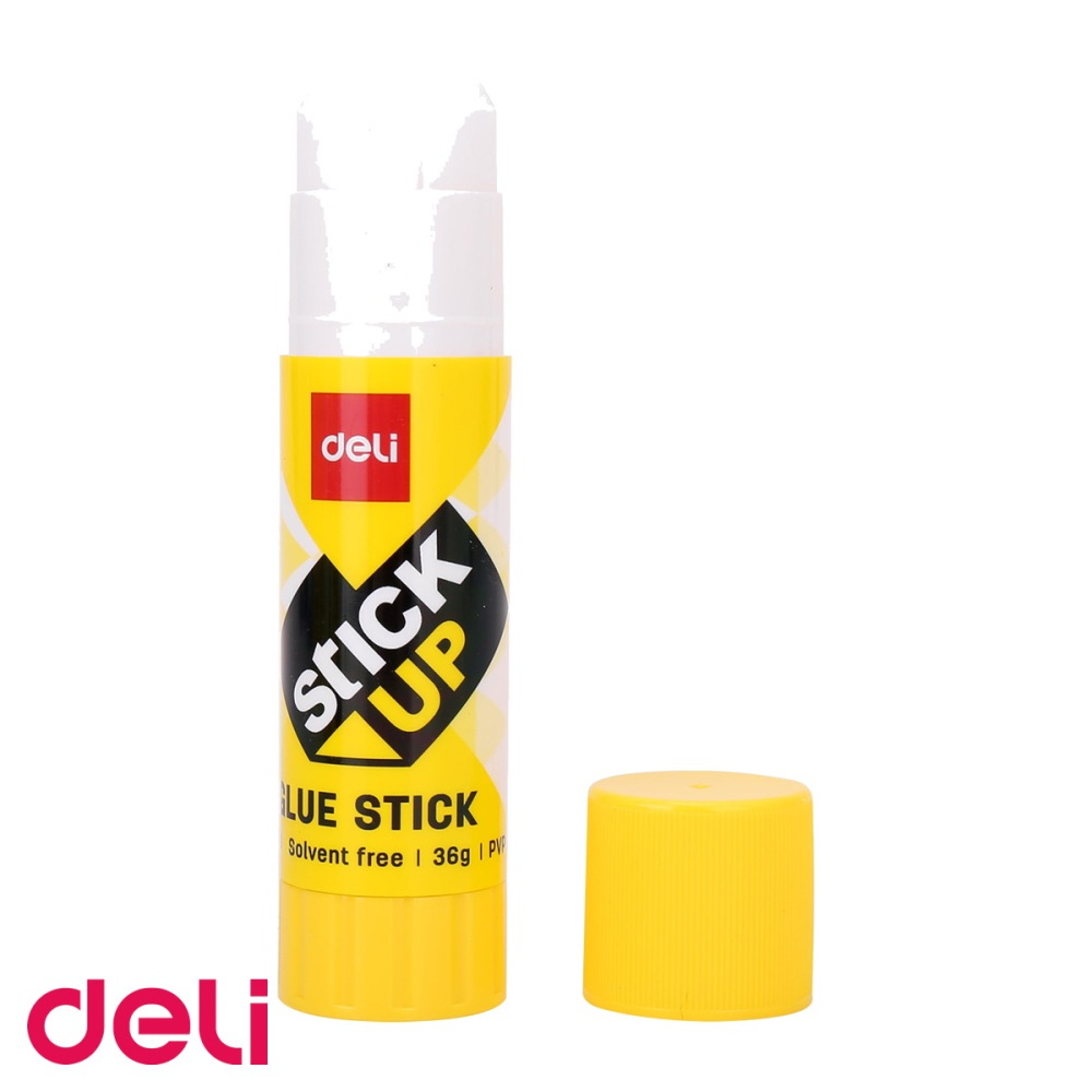 Lipici stick Deli 36g, adeziv rapid fara acizi, pentru birou si scoala [4]