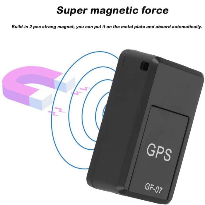 Localizator mini GPS, GF-07, pozitionare in timp real, monitorizare sunet, cu SIM card [10]