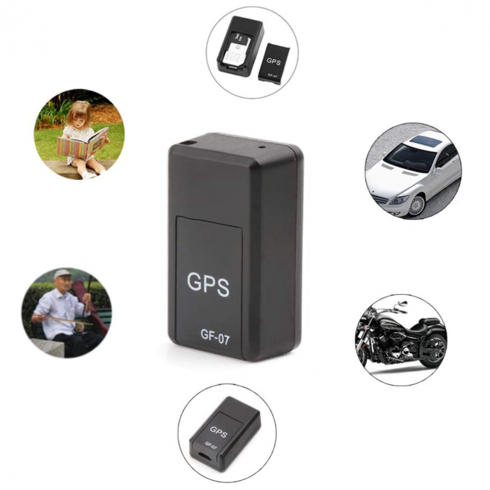 Localizator mini GPS, GF-07, pozitionare in timp real, monitorizare sunet, cu SIM card [3]