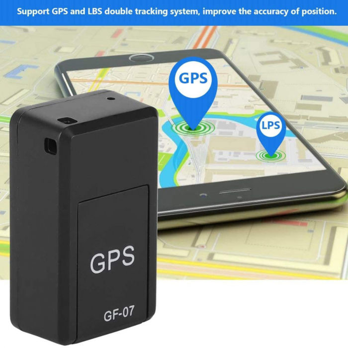 Localizator mini GPS, GF-07, pozitionare in timp real, monitorizare sunet, cu SIM card [6]