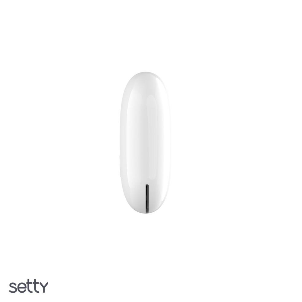 Localizator Setty FindMyTag 02, bluetooth v.5.2, alimentare cu baterie CR2032, cu carcasa din silicon, patrat, Alb [5]