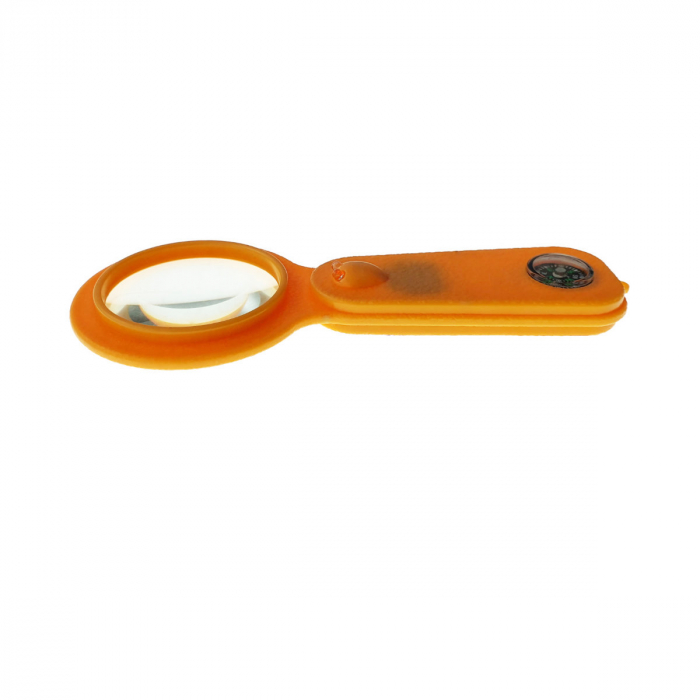 Lupa cu led, busola si termometru analog, diametru 60mm [4]