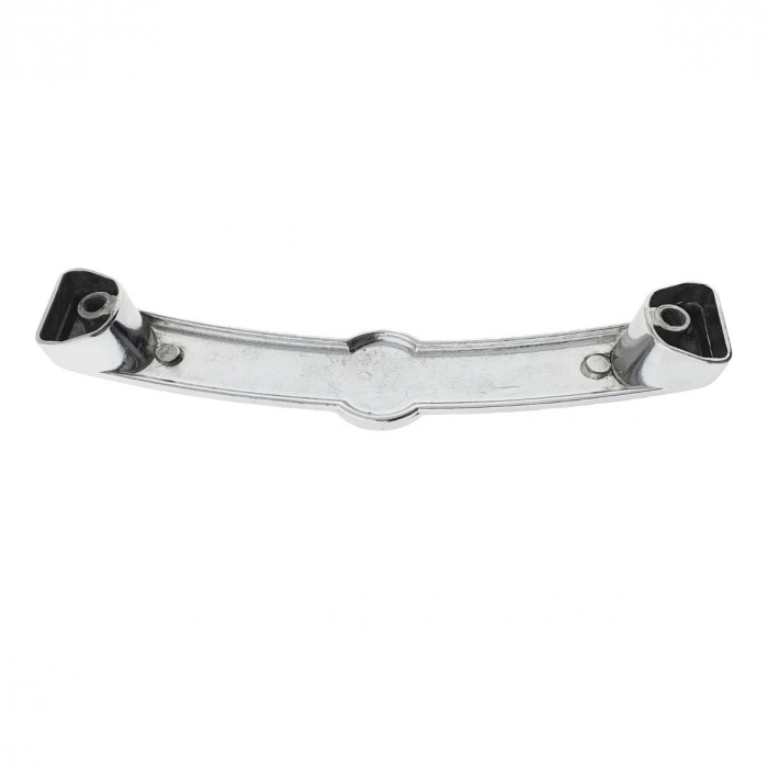 Maner din metal pentru mobilier, lungime 115 mm, cu design ceas, MOB-66989, argintiu [3]