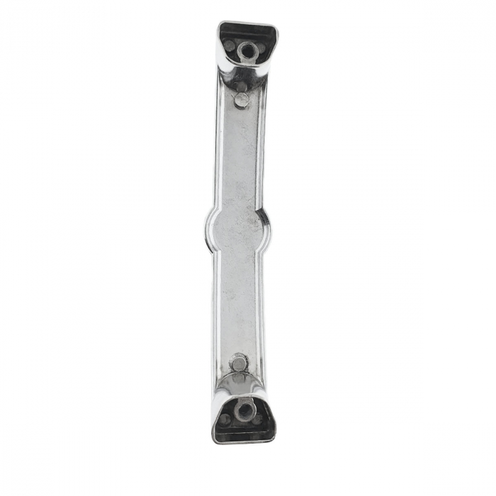 Maner din metal pentru mobilier, lungime 115 mm, cu design ceas, MOB-66989, argintiu [7]