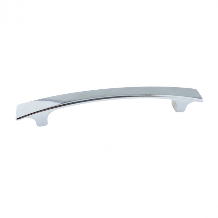 Maner din metal pentru mobilier, lungime 125 mm, MOB-66360, argintiu [2]