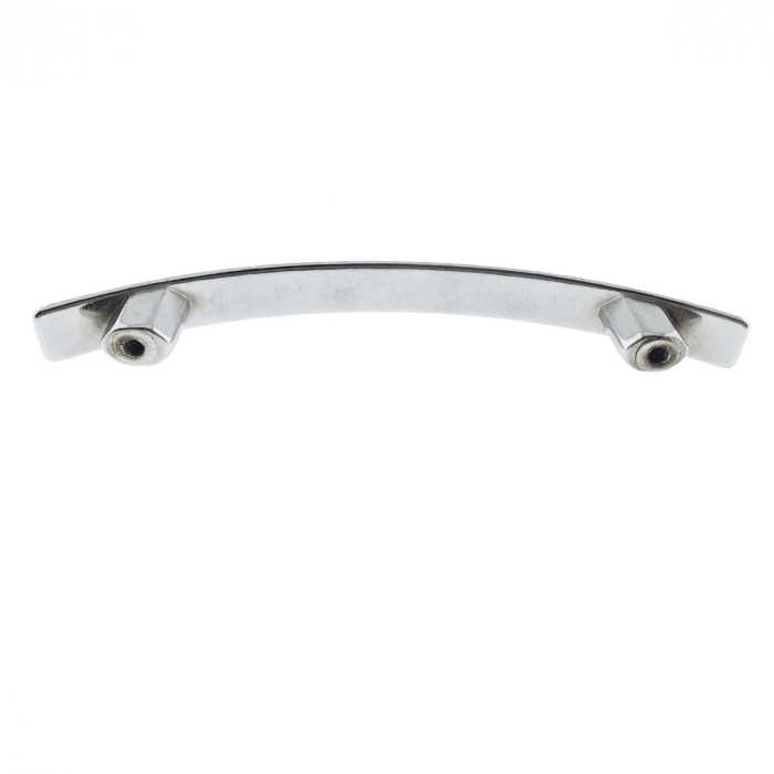 Maner din metal pentru mobilier, lungime 130 mm, MOB-66358, argintiu [5]