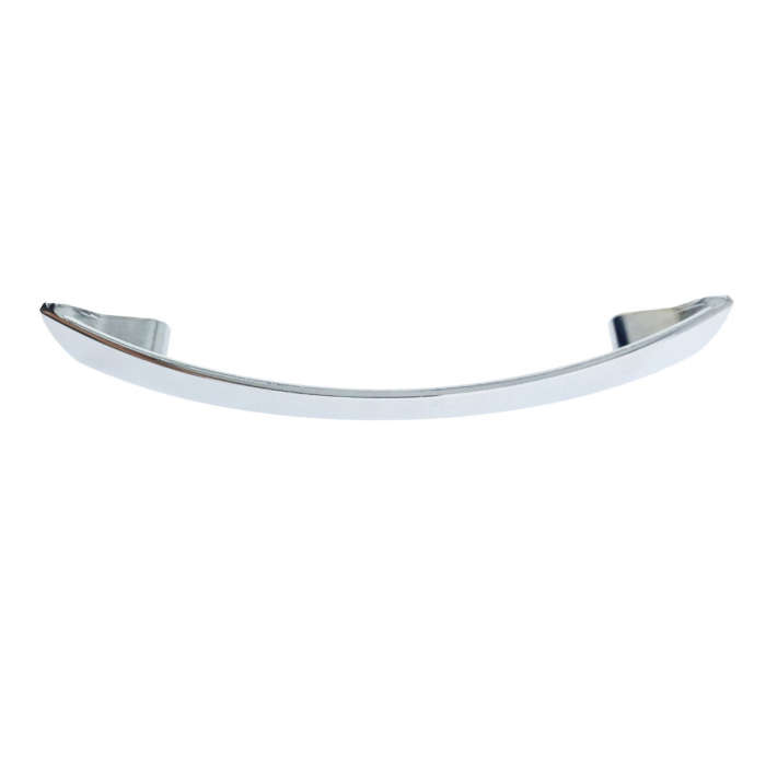 Maner din metal pentru mobilier, lungime 135 mm, MOB-66586, argintiu [2]