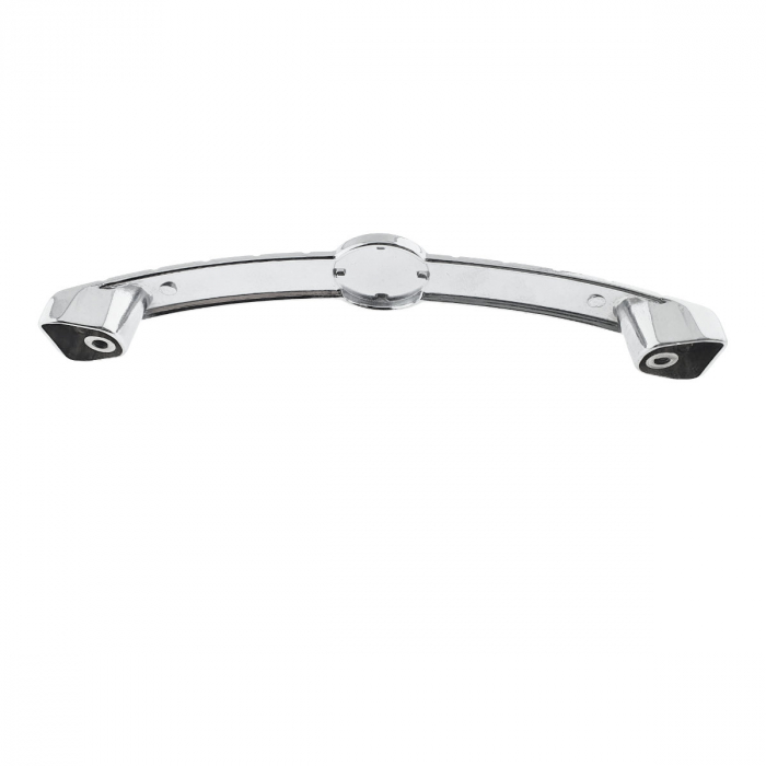 Maner din metal pentru mobilier, lungime 150 mm, cu design ceas, MOB-66990, argintiu [3]