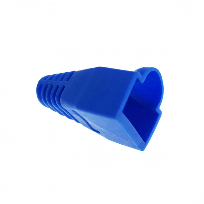 Manson de protectie mufa UTP, albastru, set 100 bucati [3]