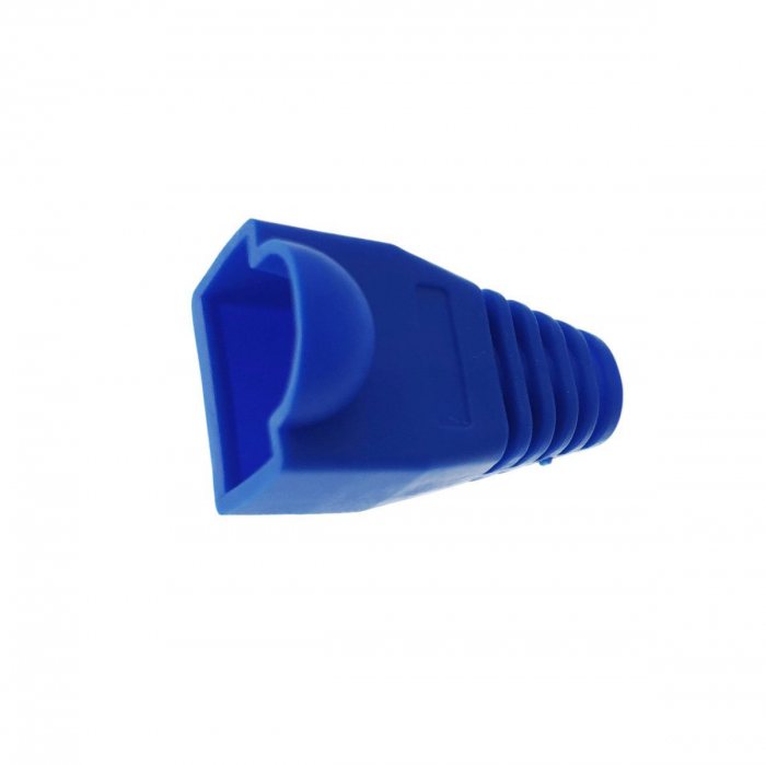 Manson de protectie mufa UTP, albastru, set 100 bucati [6]