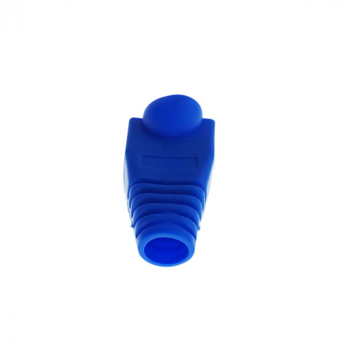 Manson de protectie mufa UTP, albastru, set 100 bucati [2]