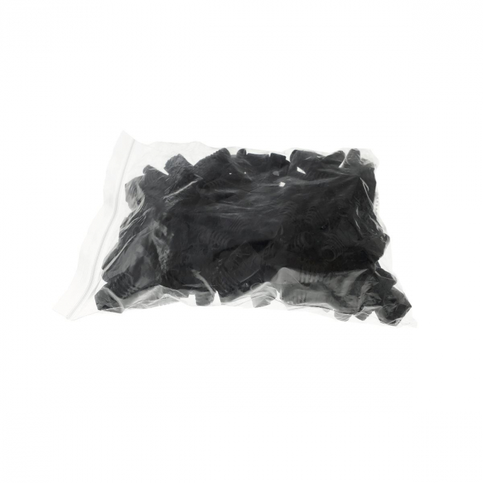 Manson de protectie mufa UTP, negru, set 100 bucati [4]