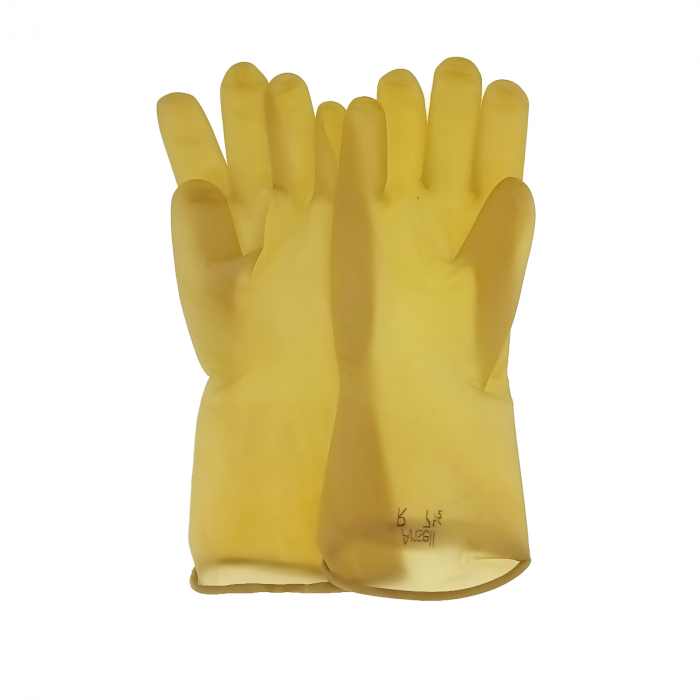 Manusi din latex pentru curatenie si intretinere, marimea M, galbene [1]