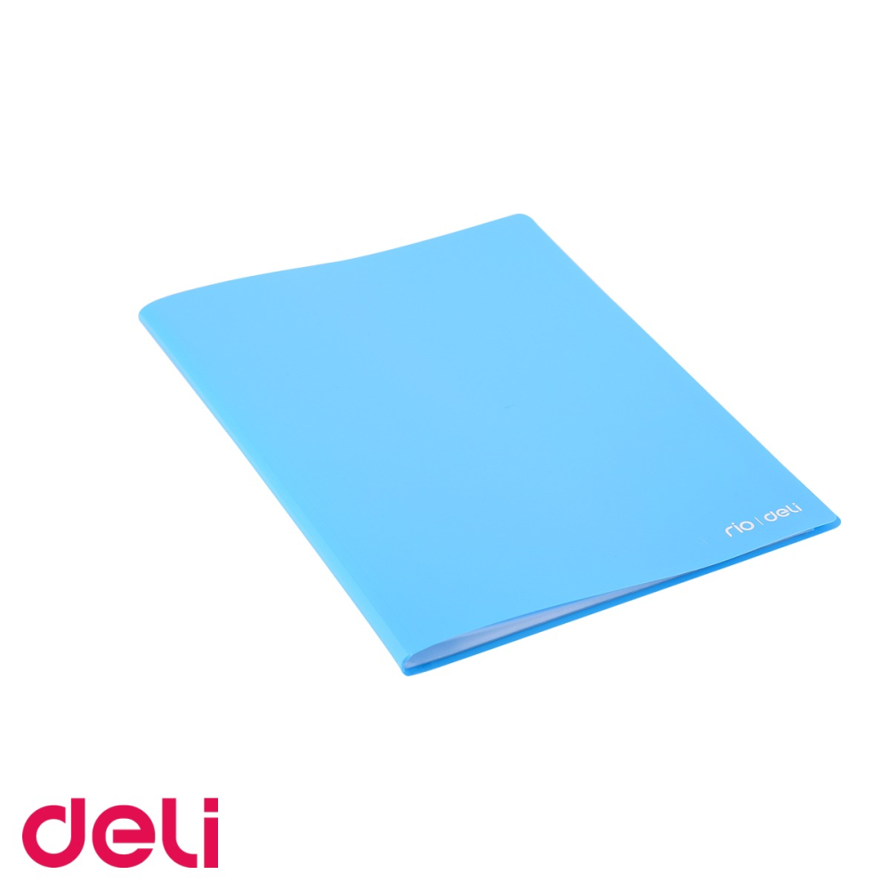 Mapa de prezentare Deli, 60 folii, coperta flexibila din PP, culori neon asortate [5]