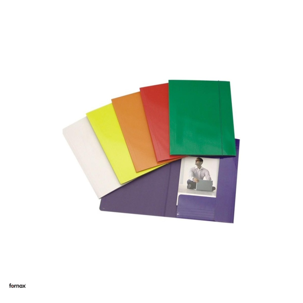 Mapa Fornax cu elastic, carton 600 g/mp, verde [4]