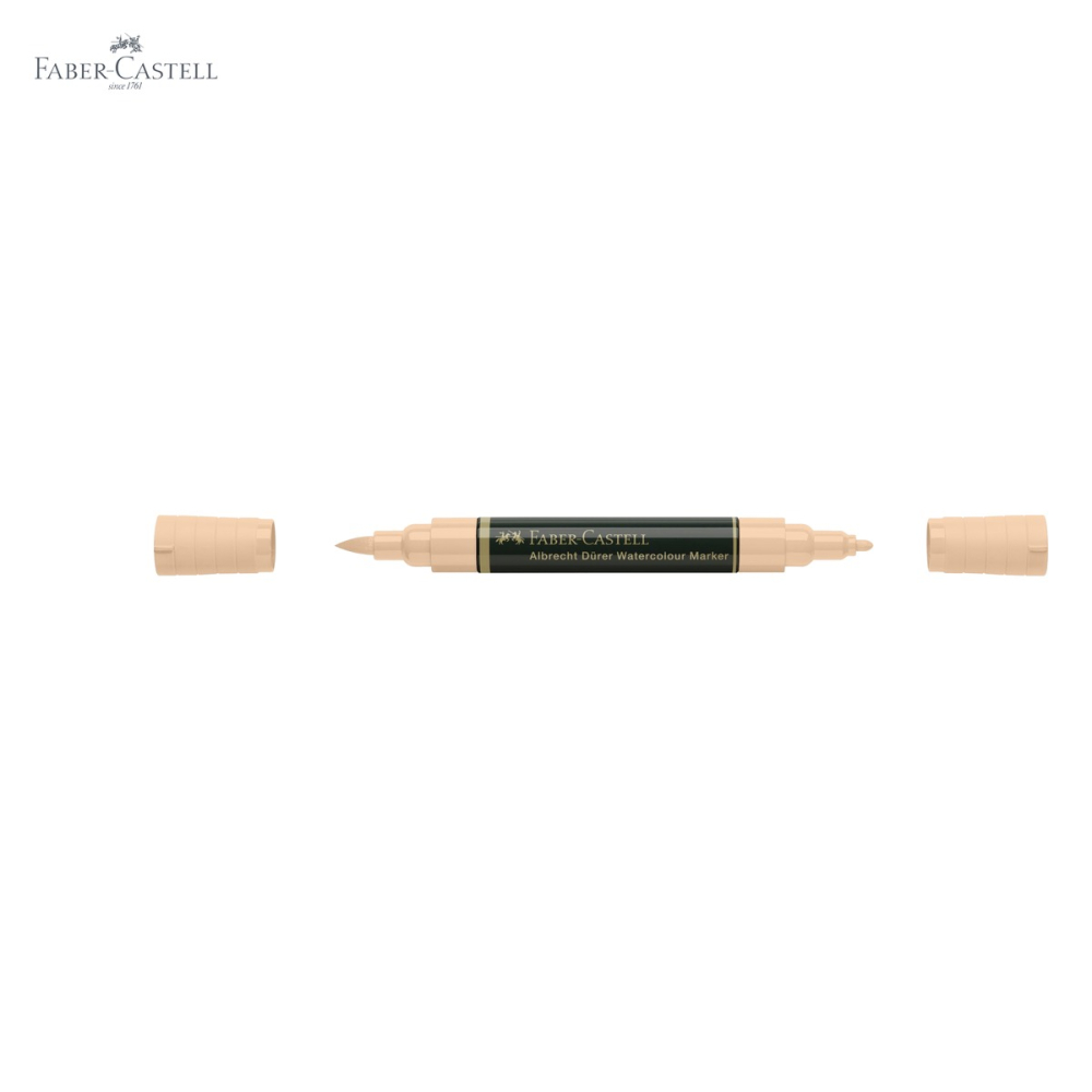 Marker acuarela Faber-Castell Albrecht Durer, culoarea pielii deschis 132, varf dublu pensula si carioca [5]