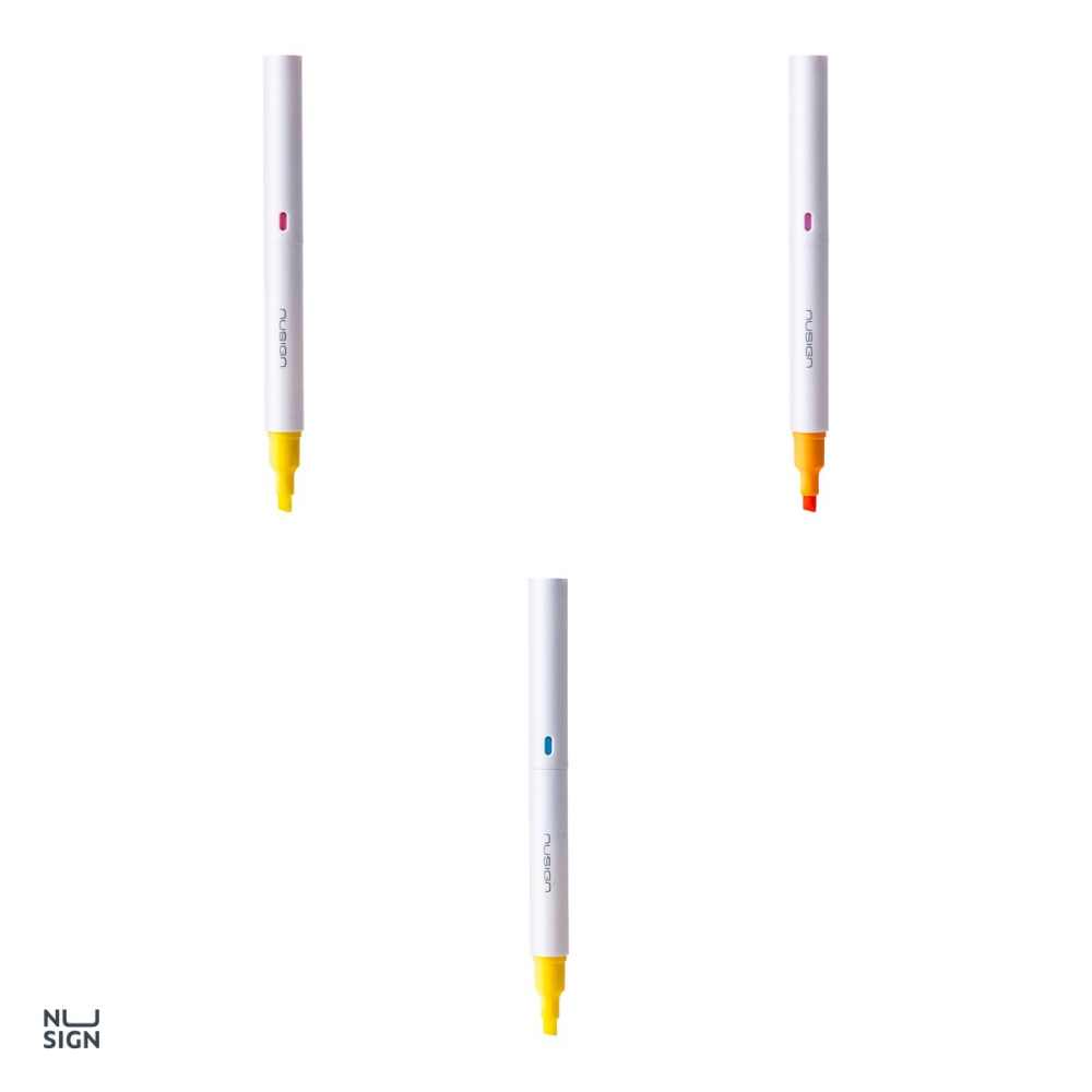 Marker de 1-5mm, Nusign, textmarker 2 capete culori, scris asortata [4]